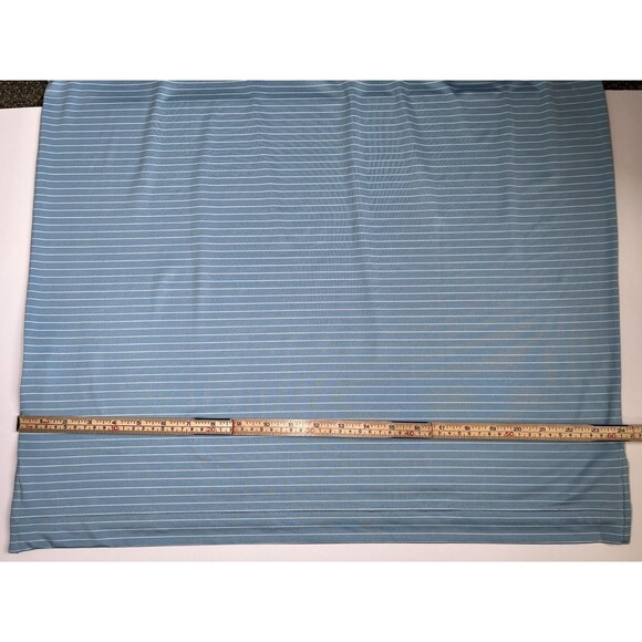 FootJoy FJ Prodry Stretch Shirt Men XL Stripe  Polo Reef‎ Blue & white - Picture 14 of 15